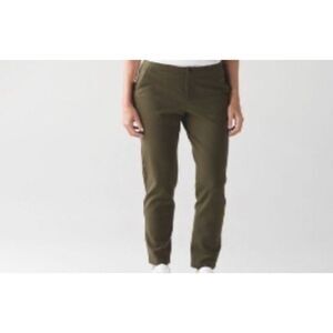 Lululemon Olive‎ Green City Trek Trouser